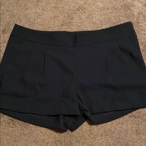 Black shorts